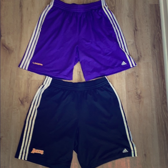 adidas Other - Lakers Adidas shorts - 2 pairs